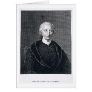 Charles Carroll de Carrollton, grabado por Asher B