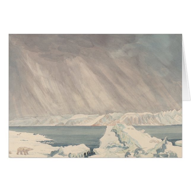 Charles Hamilton Smith - Spitzbergen, Bearing (Anverso (Horizontal))