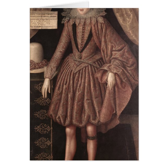 Charles I como Príncipe de Gales, c.1612-13 (Frente)