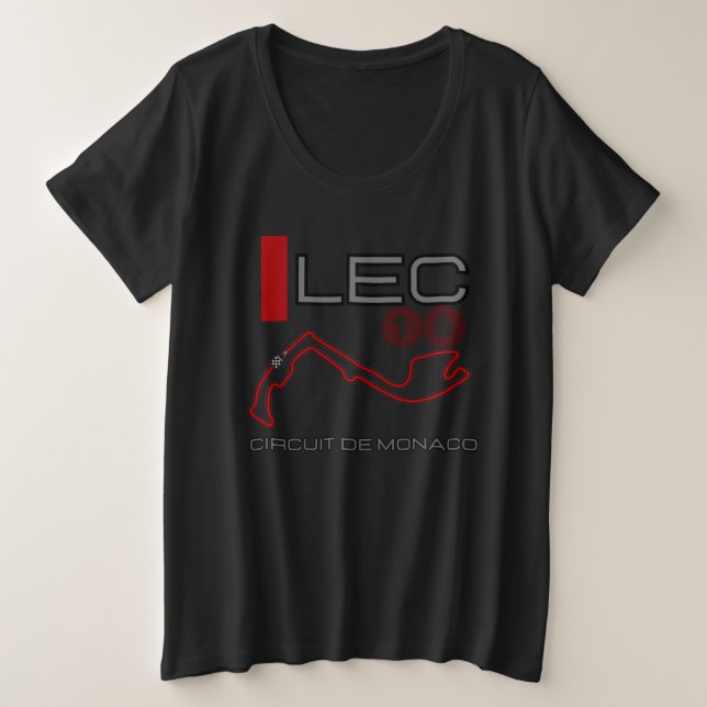 Charles Leclerc, Fórmula 1, Gran Premio de Mónaco (Anverso del diseño)