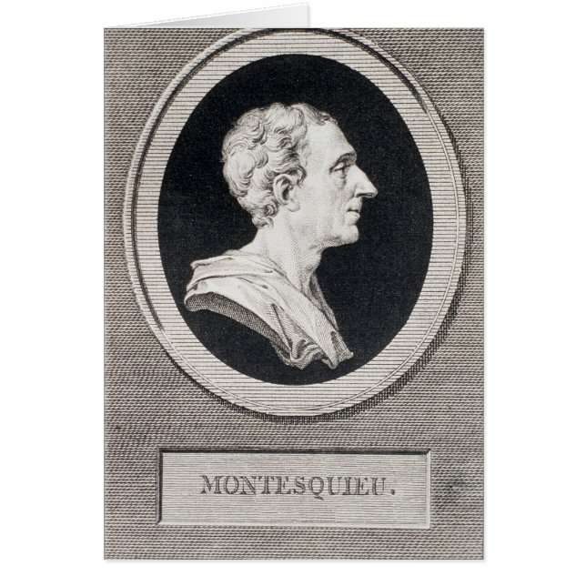 Charles Louis de Secondat, barón de Montesquieu (Frente)