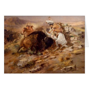 Charles Marion Russell - caza del búfalo
