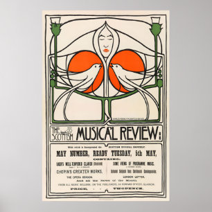 Charles Rennie Mackintosh Arte Nouveau Escocés