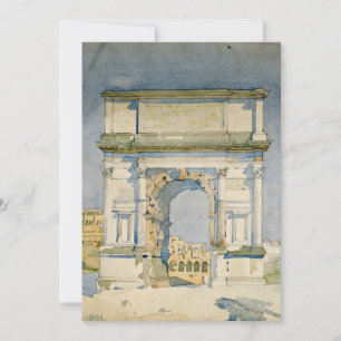 Charles Rennie Mackintosh - El Arco de Titus, Roma