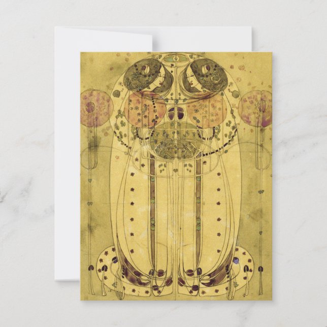 Charles Rennie Mackintosh - El Wassail (Anverso)