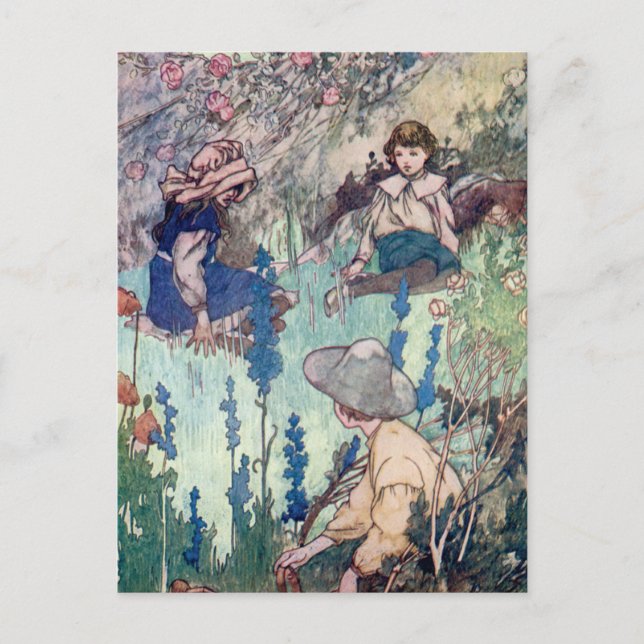 Charles Robinson - La postal de los jardines secre (Anverso)