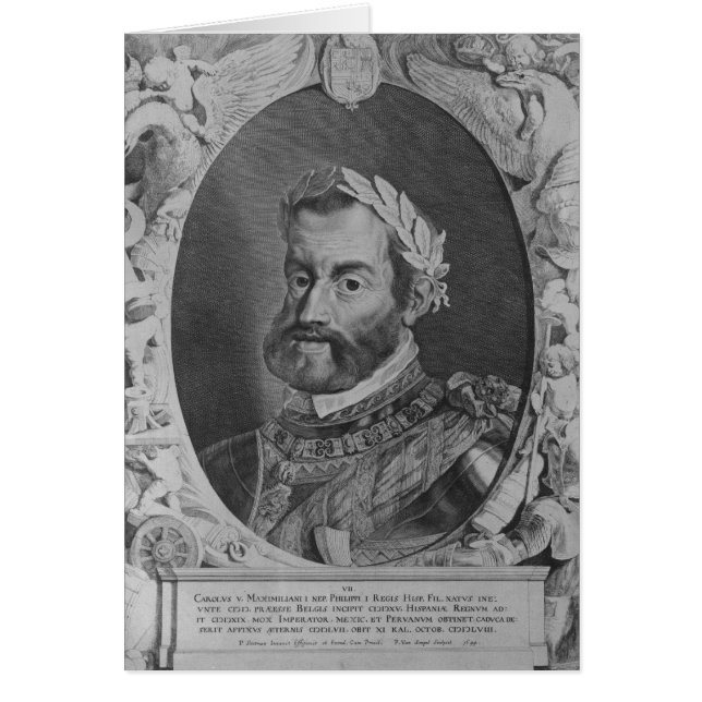 Charles V, emperador romano santo (Frente)