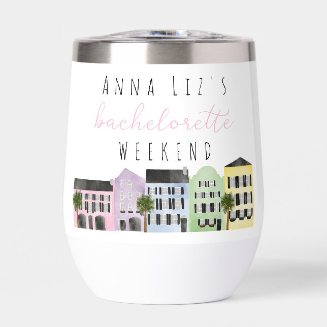 Charleston Bachelorette Party Weekend Favor (Frente)