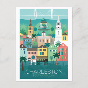 Charleston, postal de Carolina del Sur