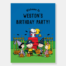 Charlie Brown y la fiesta de cumpleaños de Hallowe