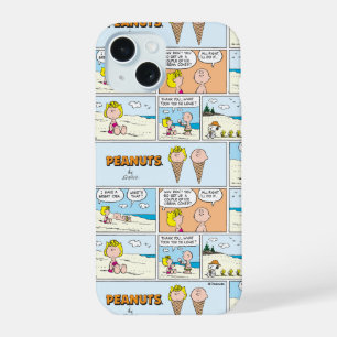Charlie Brown y Sally Helado en la Playa