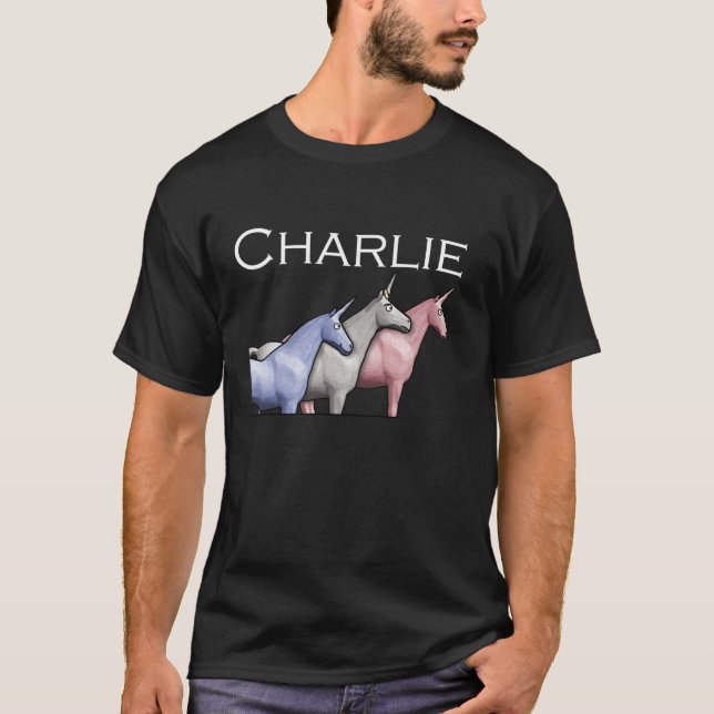 Charlie Los Unicornios Rehuyen La Camisa (Anverso)