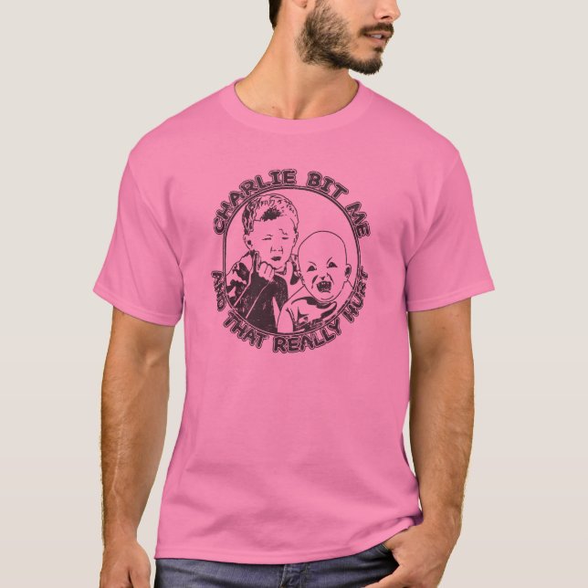 Charlie me mordió (la camisa ligera) (Anverso)
