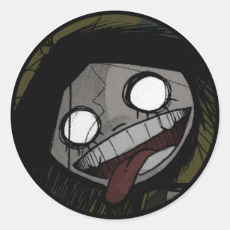 Charlie y Amanda Lrg Pegatina 02