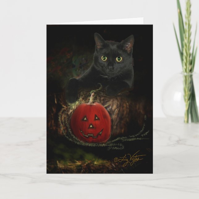 Charlie y su mágica tarjeta de calabaza (Anverso)