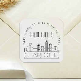 Charlotte Boda | Sello para sobres predirigido