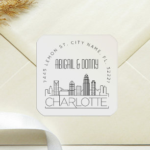 Charlotte Boda Sello para sobres predirigido