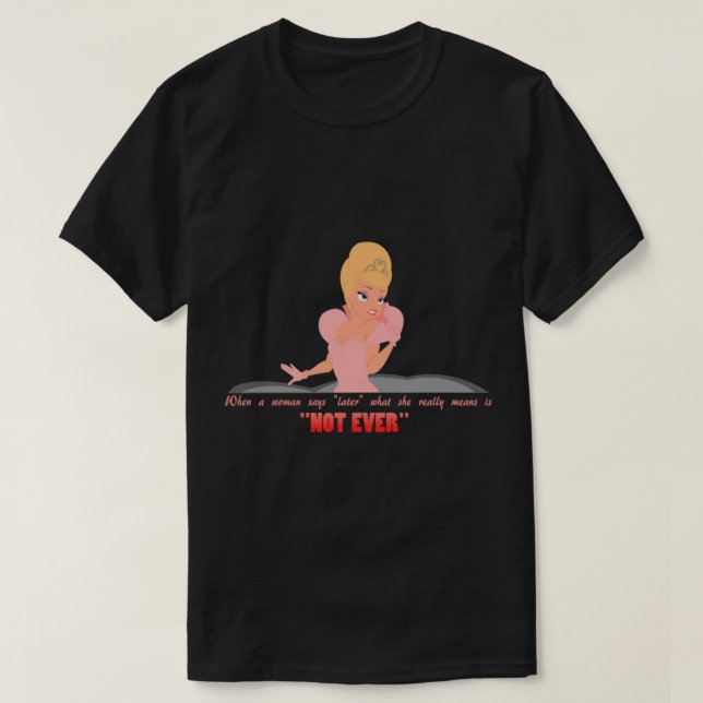Charlotte La Bouff - No es una camiseta clásica (Diseño del anverso)
