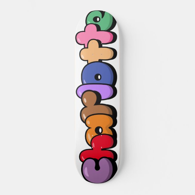 Charlotte Skateboard (Anverso)
