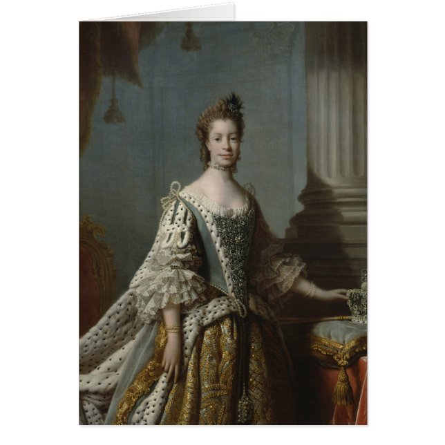 Charlotte Sophia de Mecklenburg-Strelitz, 1762 (Frente)