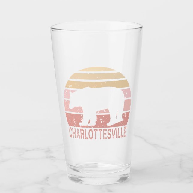 Charlottesville Virginia Retro Bear (Anverso)