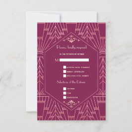 Charm Cooper Rosa Gran Gatsby RSVP