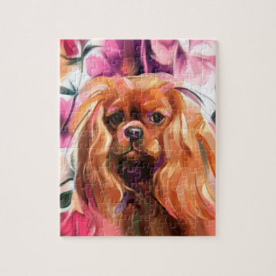 chármoles de rey de caballería spaniel PUZZLE R