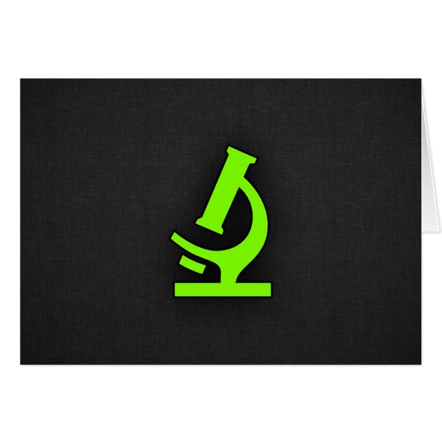 Chartreuse, microscopio verde neón (Anverso (Horizontal))