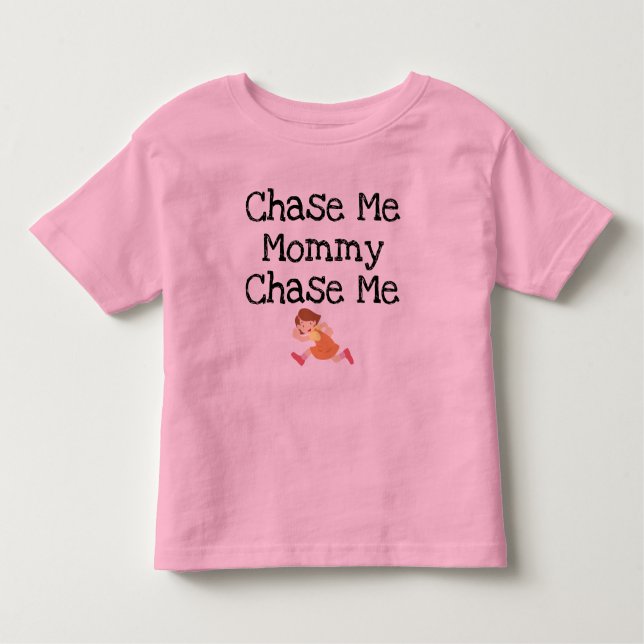 Chase me mami camiseta de niño (Anverso)