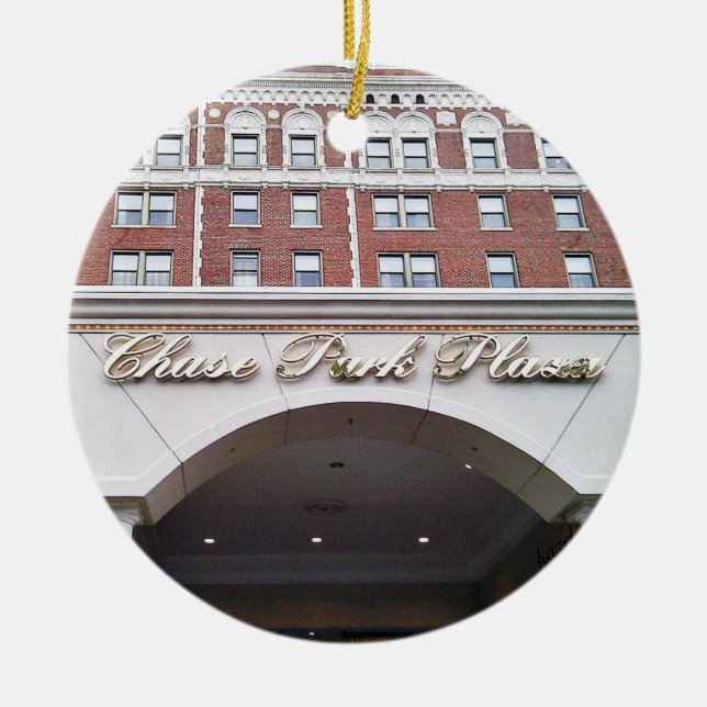 Chase Park Plaza, St Louis, Ornamento de Navidad, (Frente)