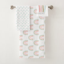 Chase Rainbows Pastel Colores y Faux Gold Purpurin