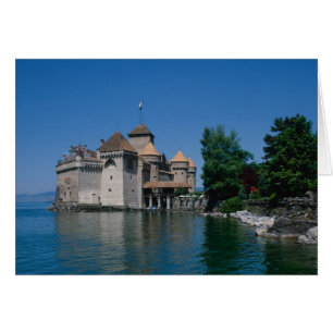 Chateau Chillon, Lago Ginebra, Cantón de Vaud,