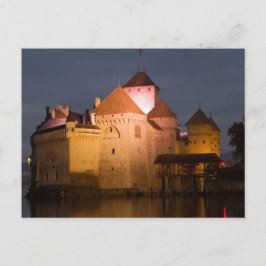 Chateaux Chillon, postal de Suiza