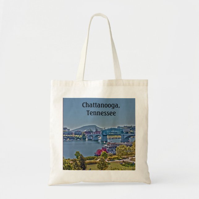 Chattanooga, Bolsa Tote de Tennessee (Frente)