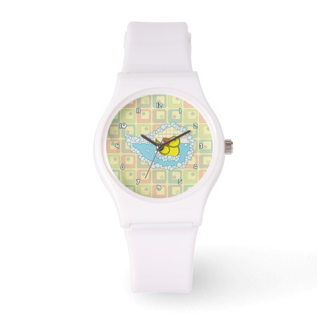 Chaucer el reloj del pato de caucho (Anverso)