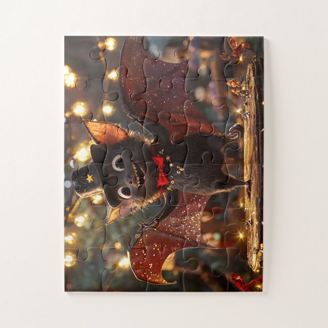 Chauve-Souris Magicienne - Puzzle Éblouissant (Vertical)