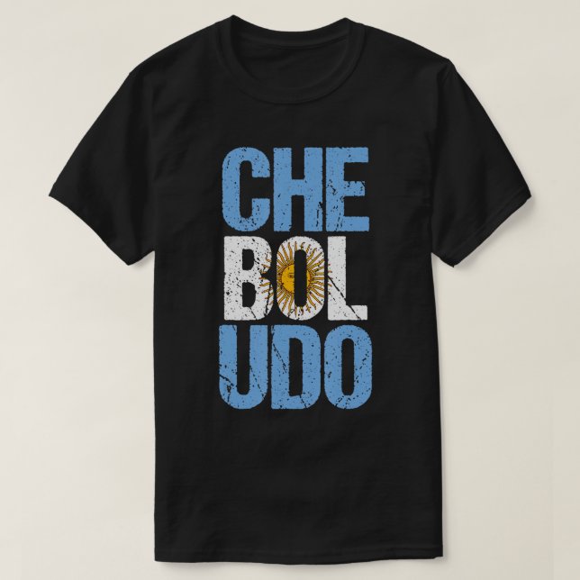 Che Boludo Argot argentino Argentina camiseta (Diseño del anverso)