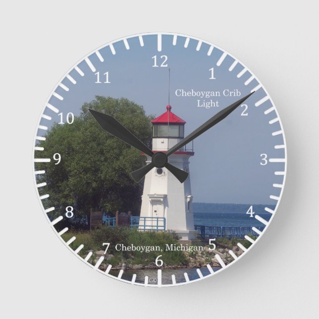 Cheboygan Crib Reloj ligero (Anverso)