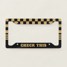 CHECK THIS | Black & Gold