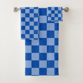 Checkerboard azul cobalto