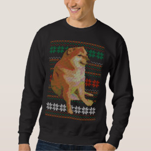 Cheems Navidades feos Sweater Doge Meme Design
