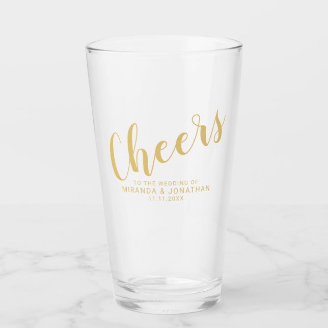 'Cheers', Boda de oro de guión moderno (Anverso)