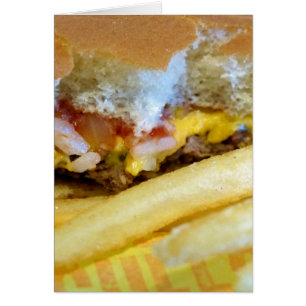Cheeseburger y Fries