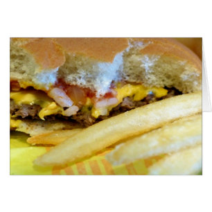 Cheeseburger y Fries