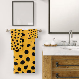 Cheetah Spots Naranja Black