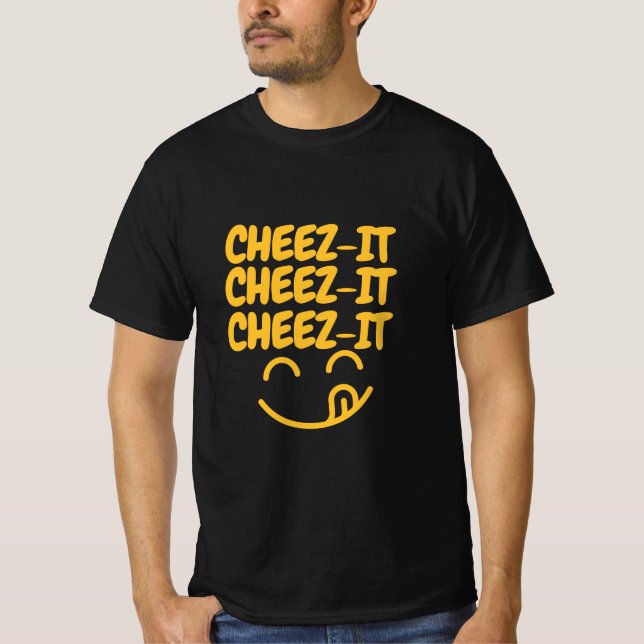 ¡Cheez-it! Camiseta (Anverso)