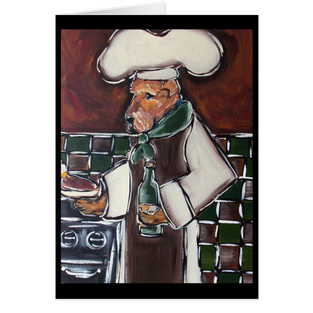 CHEF AIRDALÉ TERRIER (Frente)