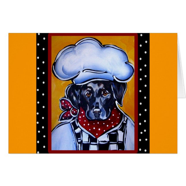 Chef Black Lab (Anverso (Horizontal))