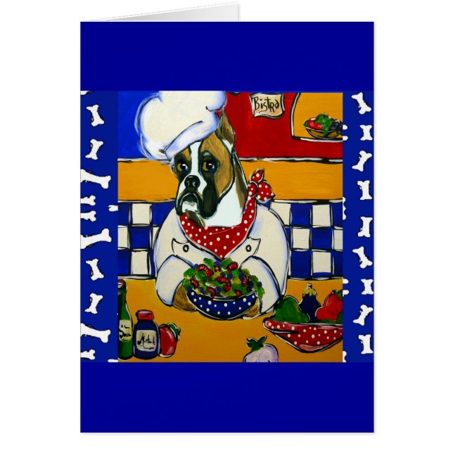 Chef Boxer Dog (Frente)