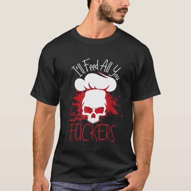 Chef Camisetas De Cocina Gastronómica Cocina Chef (Anverso)
